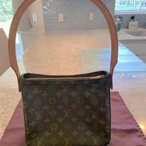 Vintage Louis Vuitton Monogram Canvas Shoulder Bag